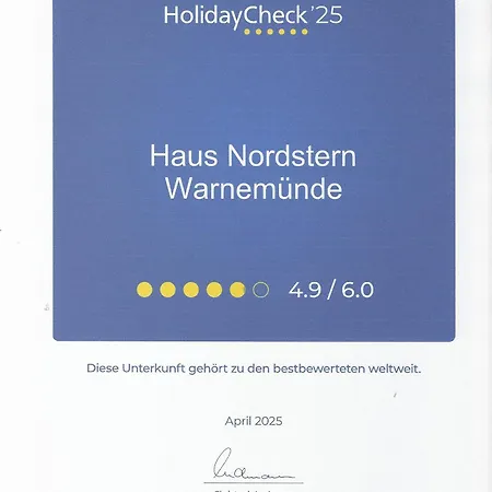 Guest house Haus Nordstern Warnemuende